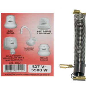 RESISTENCIA MAXIDUCHA LORENZETTI 127V/5500W - 055J
