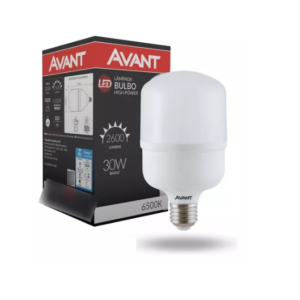 LAMPADA BULBO LED 30W BRANCA E27 - AVANT