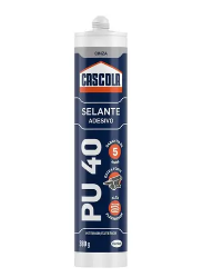 ADESIVO SELANTE PU 40 CASCOLA-CINZA 380g